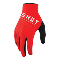 Shot Gloves Raw Red 08