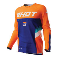 SHOT KIDS RAW JERSEY TRACER NEON ORG 8/9