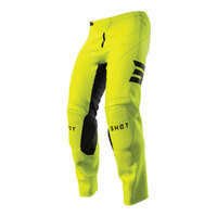 Shot Kids Raw Pants Escape Neon Yel 4/5