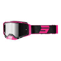 Shot Core Solid Goggles Black/Pink