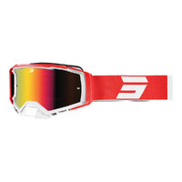 Shot Core Solid Goggles White/Red