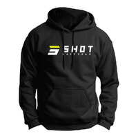 Shot Team Hoodie Black Black S