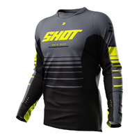 Shot Devo Jersey Peak Neon Yellow L