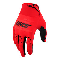 Shot Vision Gloves Red 13/3xl