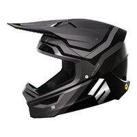 Shot Race Helmet Sky Grey Chrome Xs