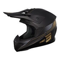 Shot Pulse Helmet Edge Matt Blk/Gold Xs