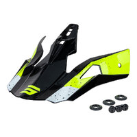 Shot Pulse Kids Replacement Peak Airfit Blk/Wht/Neon Yellow