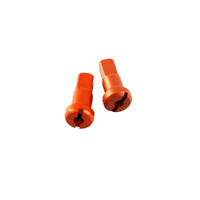 SPOKE NIPPLE ALLOY FRONT ORANGE 9G STATES MX