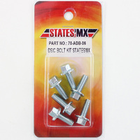 STATES MX - DISC BOLT KIT [6 PCE]