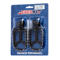 FOOTPEGS STATES MX SUZ BLACK