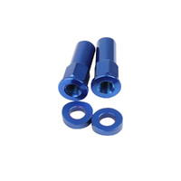 RIM LOCK NUT KIT BLUE STATES MX