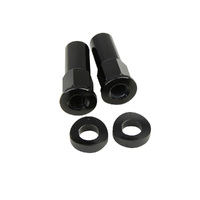 RIM LOCK NUT KIT BLACK STATES MX