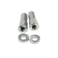 RIM LOCK NUT KIT SILVER STATES MX