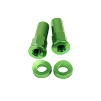 RIM LOCK NUT KIT GREEN STATES MX