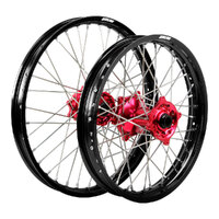 STATES MX WHEEL SET 19/16- BLK/RED/SIL - GAS GAS MC85 BW