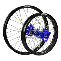 STATES MX WHEEL SET - BW BLK/BLU - HUSQ TC85