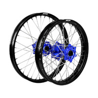 STATES MX WHEEL SET 19/16 - BLK/BLU - YAMAHA YZ85 SUZUKI RM85 BW