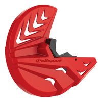 POLISPORT DISC & BOTTOM FORK PROTECTOR BETA RR 19-22 - RED