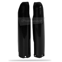 POLISPORT FORK PROTECTORS WR/YZ/YZF - BLACK [B5]