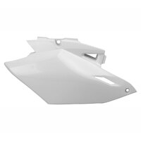 POLISPORT SIDE COVERS YAM WR450F 12-15 - WHITE [B4]