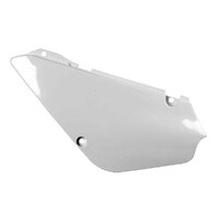 POLISPORT SIDE PANELS SUZUKI RM85 - WHITE