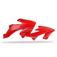 Z - POLISPORT RADIATOR SHROUDS HONDA CRF50 - RED