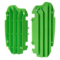 POLISPORT RADIATOR LOUVRES KAW KX250F 17-20 - GREEN