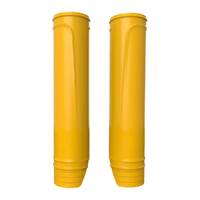 Z - POLISPORT UPPER FORK PROTECTORS UNIVERSAL - YELLOW [B12]