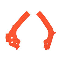 POLISPORT FRAME PROTECTORS KTM/HUSQ - ORANGE