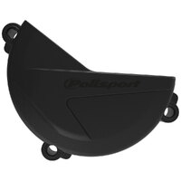 POLISPORT CLUTCH COVER PROTECTOR SHERCO - BLACK