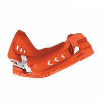 POLISPORT FORTRESS SKID PLATE KTM/HUSQ - ORANGE