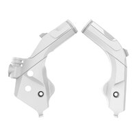 POLISPORT FRAME PROTECTORS HUSQ FC/TC/FE/TE - WHITE [B12]