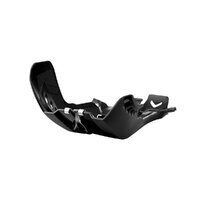 POLISPORT FORTRESS SKID PLATE/LINKAGE GUARD KTM/HUSQ - BLACK