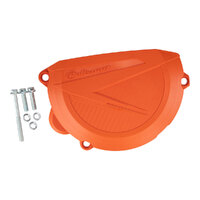 POLISPORT CLUTCH COVER PROTECTOR KTM - ORANGE