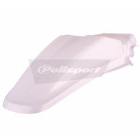 POLISPORT REAR FENDER KAW - WHITE [B6]