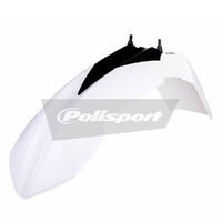 POLISPORT FRONT FENDER KTM 65SX 09-15 - WHITE [B10]