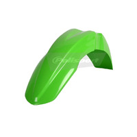 POLISPORT FRONT FENDER KAWASAKI KXF - GREEN [B10]