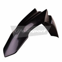 POLISPORT FRONT FENDER KAW KX250F 13-16/KX450F 13-15 - BLACK