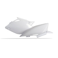 POLISPORT SIDE COVERS HONDA CRF - WHITE