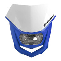 POLISPORT HEADLIGHT HALO - YAMAHA BLUE/WHITE [B6]