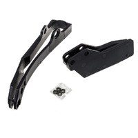 Z - POLISPORT CHAIN GUIDE & SLIDER KIT YAMAHA - BLACK [B12]