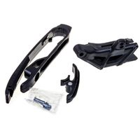 Z - POLISPORT CHAIN GUIDE & SLIDER KIT KTM - BLACK [B12]