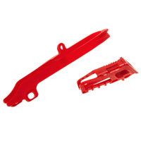 Z - POLISPORT CHAIN GUIDE & SLIDER KIT HONDA - RED [B12]