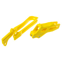 Z - POLISPORT CHAIN GUIDE & SLIDER KIT SUZUKI - YELLOW [B12]