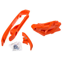 Z - POLISPORT CHAIN GUIDE & SLIDER KIT KTM SX/SX-F - 2016 ORANGE [B12]