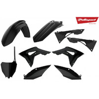 POLISPORT MX KIT HONDA CRF250R 18-21/CRF450R 17-20 - BLACK