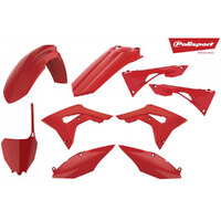 POLISPORT MX KIT HONDA CRF250R 18-21/CRF450R 17-20 - RED