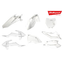 Z - POLISPORT MX KIT KTM SX/SX-F 16-18 - CLEAR (INCL A/B COVERS)