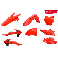 POLISPORT MX KIT KTM SX/SX-F16-18 - FLUORO ORANGE (INCL F/GUARDS)