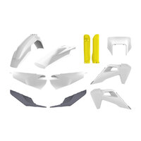 Z - POLISPORT ENDURO KIT HUSQ TE/FE 20-23 - OEM 20 (INCL H/L MASK & F/G)